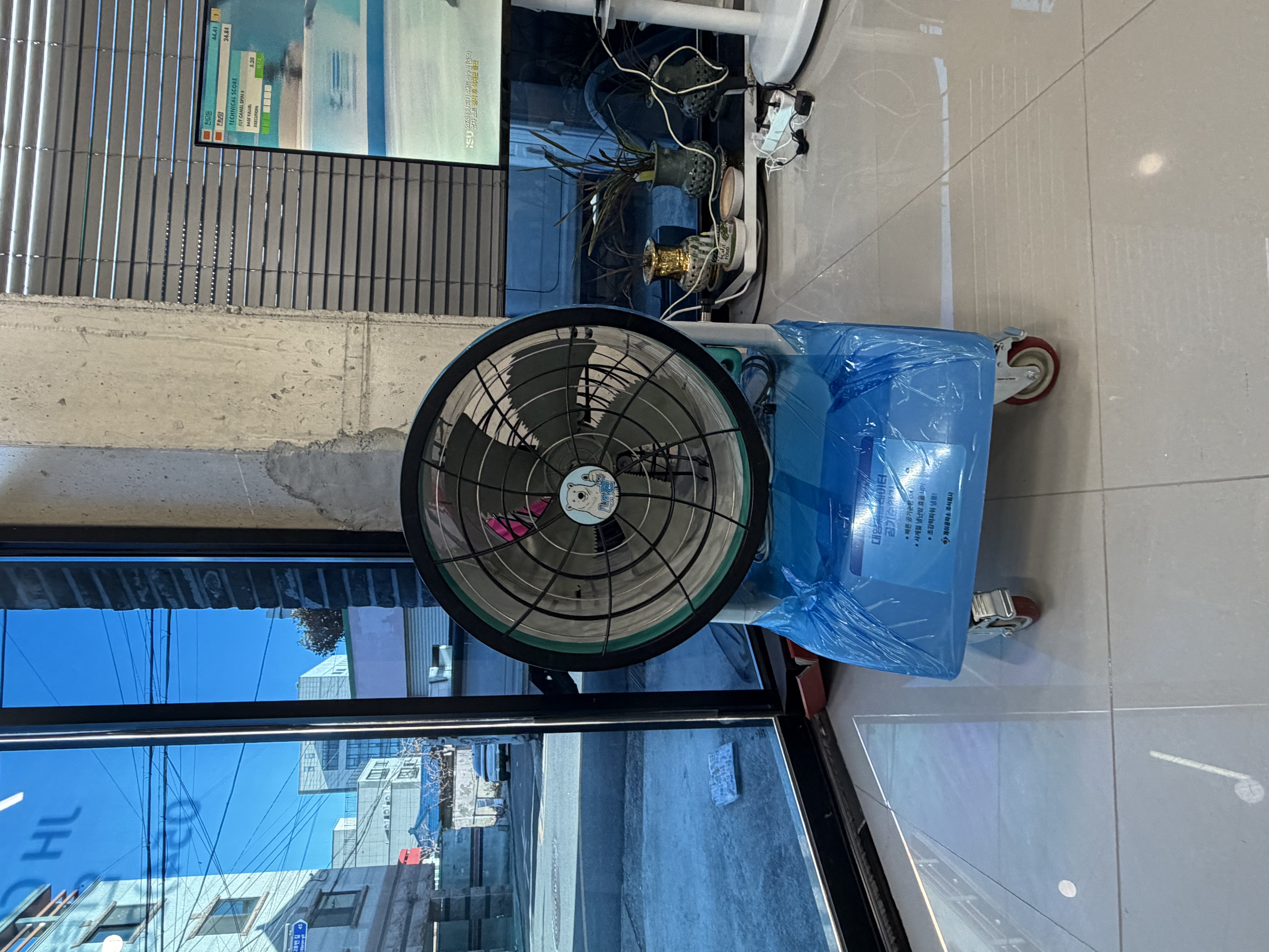 산업용 이동식 공기순환 냉각팬-detail-1